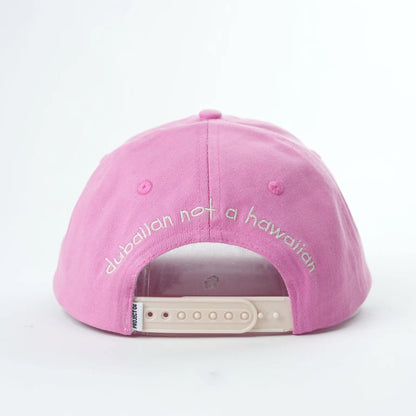 Dubaiian Not Hawaiian Cap – Pink & Beige